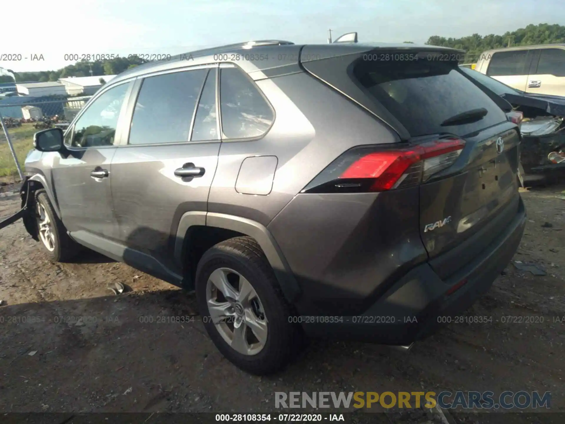 3 Photograph of a damaged car JTMW1RFV8KJ003126 TOYOTA RAV4 2019