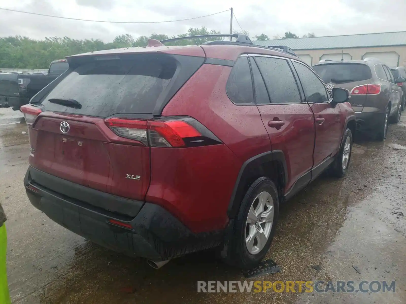 4 Photograph of a damaged car JTMW1RFV8KJ005684 TOYOTA RAV4 2019