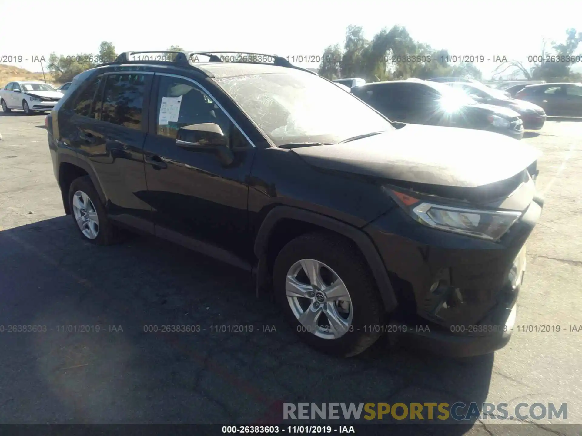 1 Фотография поврежденного автомобиля JTMW1RFV9KD010133 TOYOTA RAV4 2019