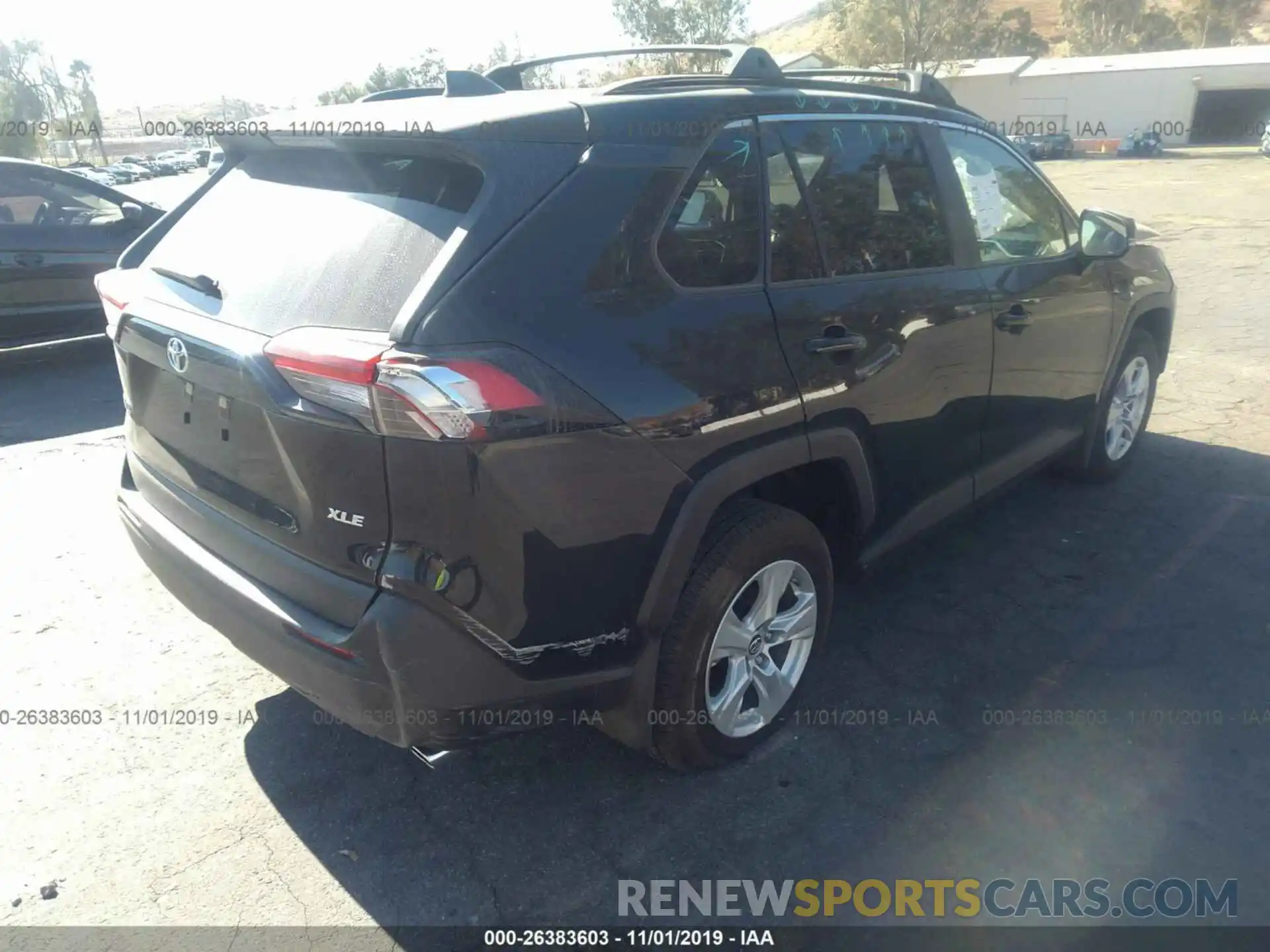 4 Фотография поврежденного автомобиля JTMW1RFV9KD010133 TOYOTA RAV4 2019