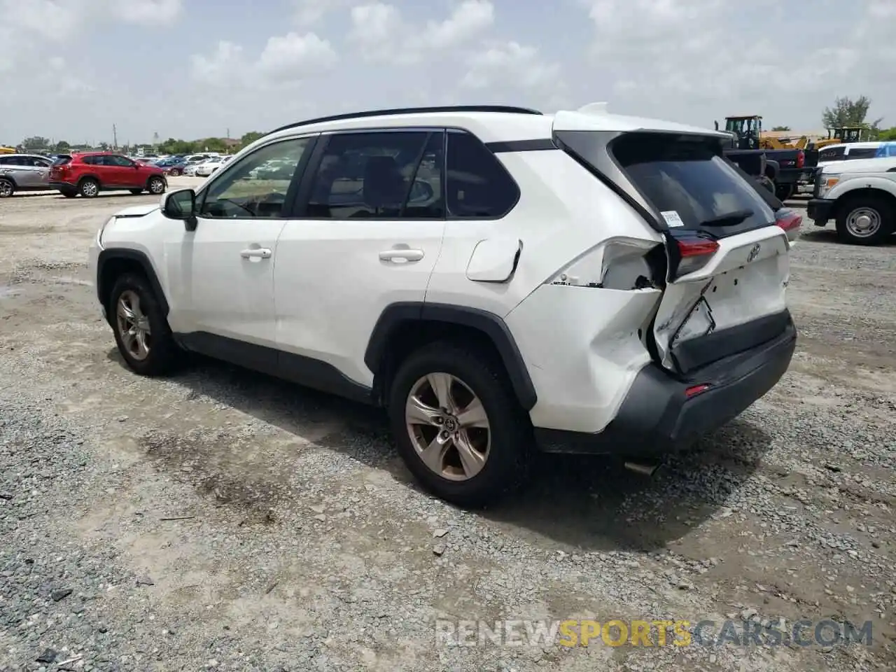 3 Photograph of a damaged car JTMW1RFV9KD011878 TOYOTA RAV4 2019