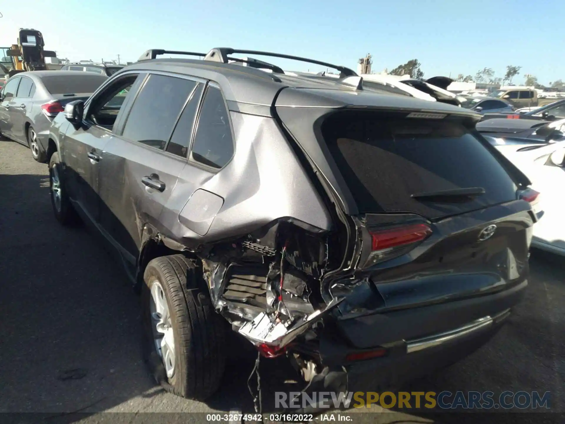 3 Photograph of a damaged car JTMW1RFV9KD018622 TOYOTA RAV4 2019