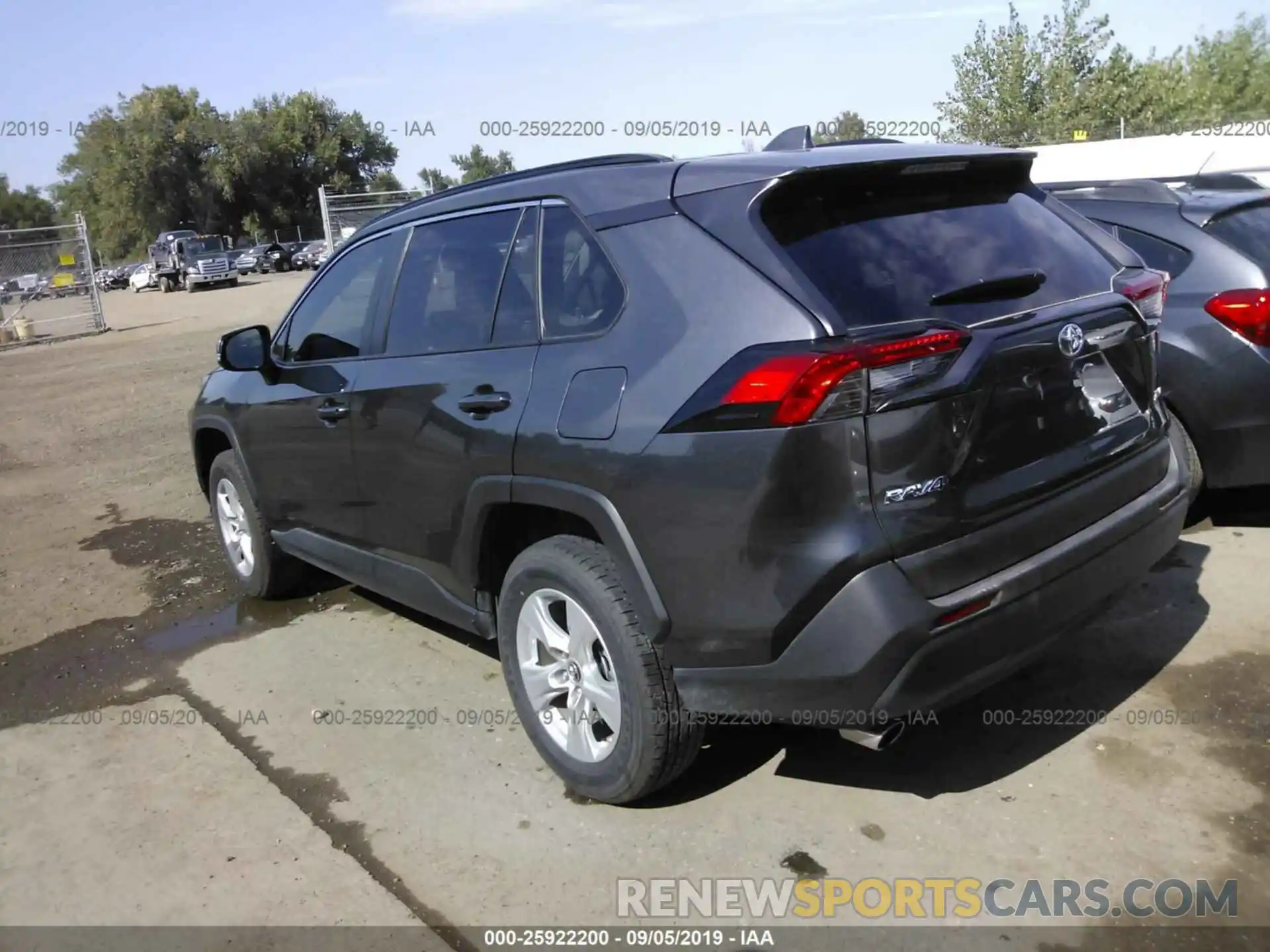 3 Photograph of a damaged car JTMW1RFV9KD019799 TOYOTA RAV4 2019