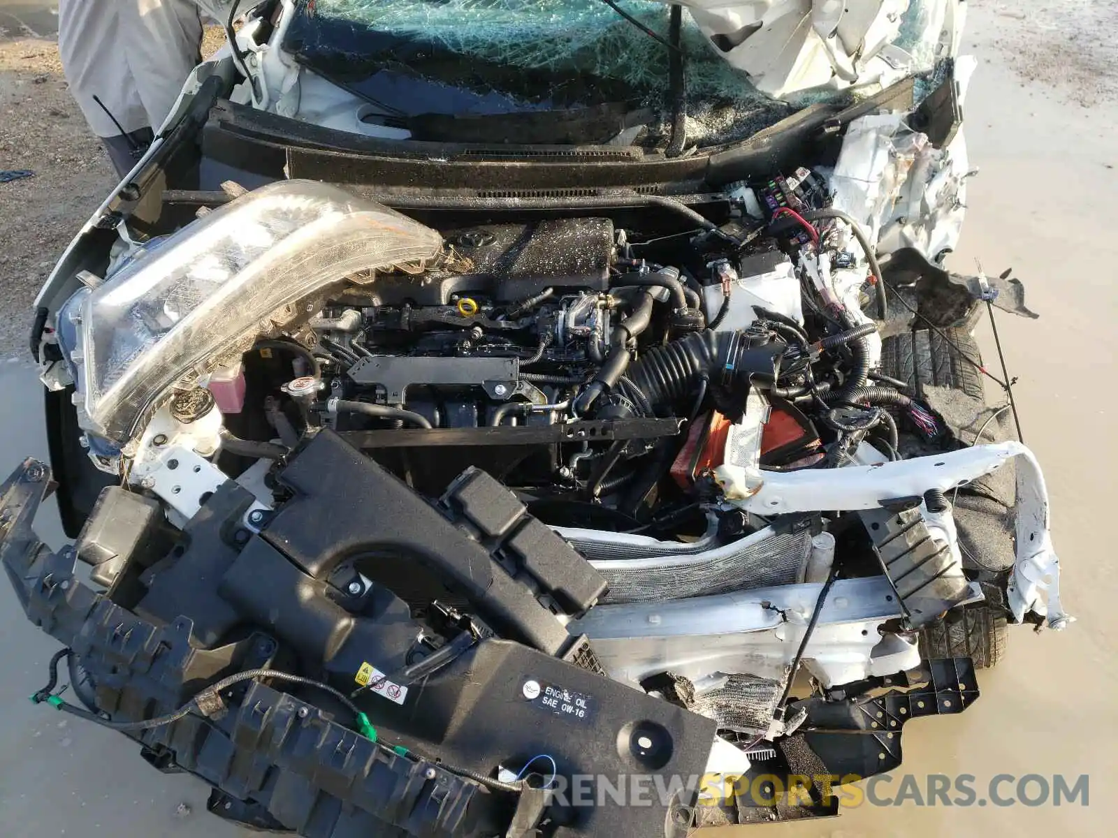 7 Photograph of a damaged car JTMW1RFV9KD020287 TOYOTA RAV4 2019