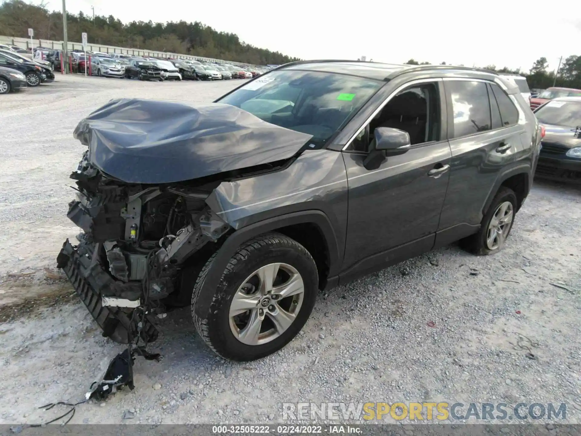 2 Фотография поврежденного автомобиля JTMW1RFV9KD021066 TOYOTA RAV4 2019