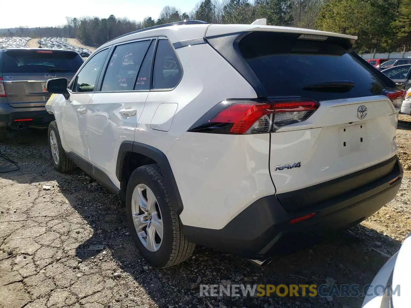 3 Photograph of a damaged car JTMW1RFV9KD022105 TOYOTA RAV4 2019