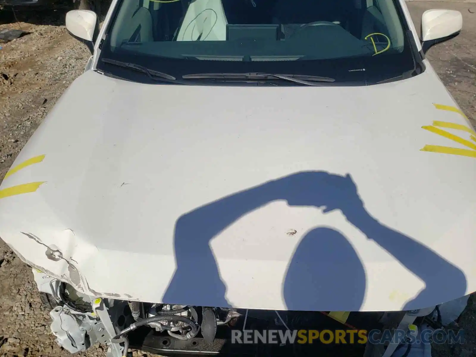 7 Photograph of a damaged car JTMW1RFV9KD022105 TOYOTA RAV4 2019