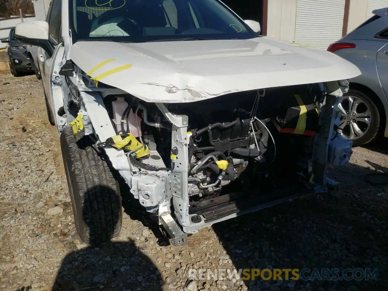 9 Photograph of a damaged car JTMW1RFV9KD022105 TOYOTA RAV4 2019