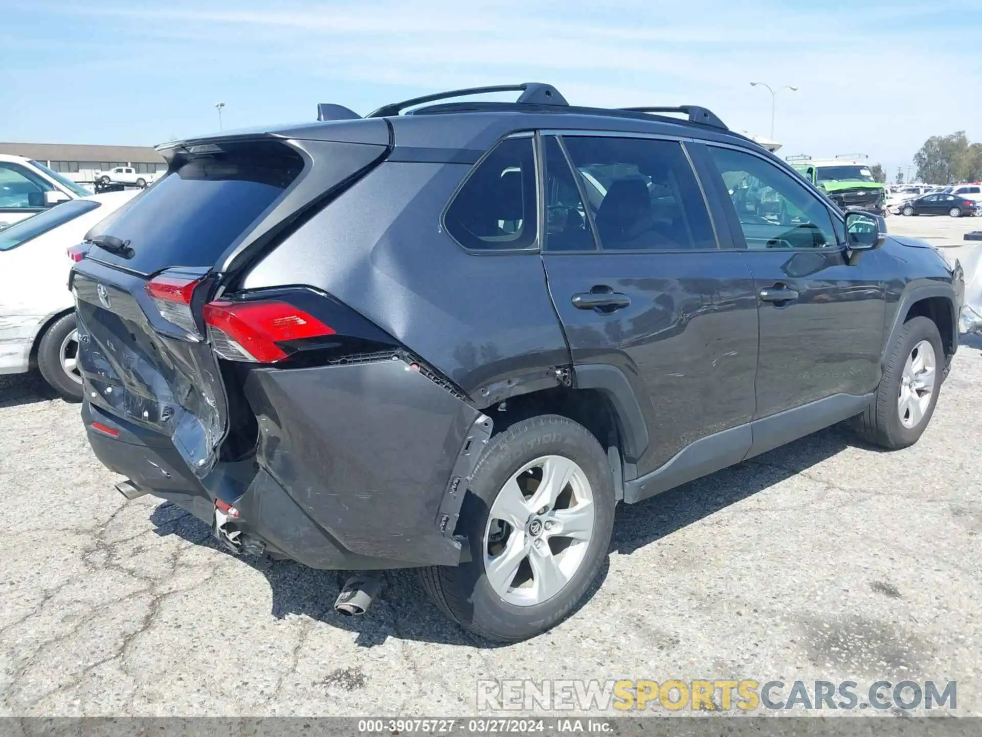 4 Photograph of a damaged car JTMW1RFV9KD023528 TOYOTA RAV4 2019