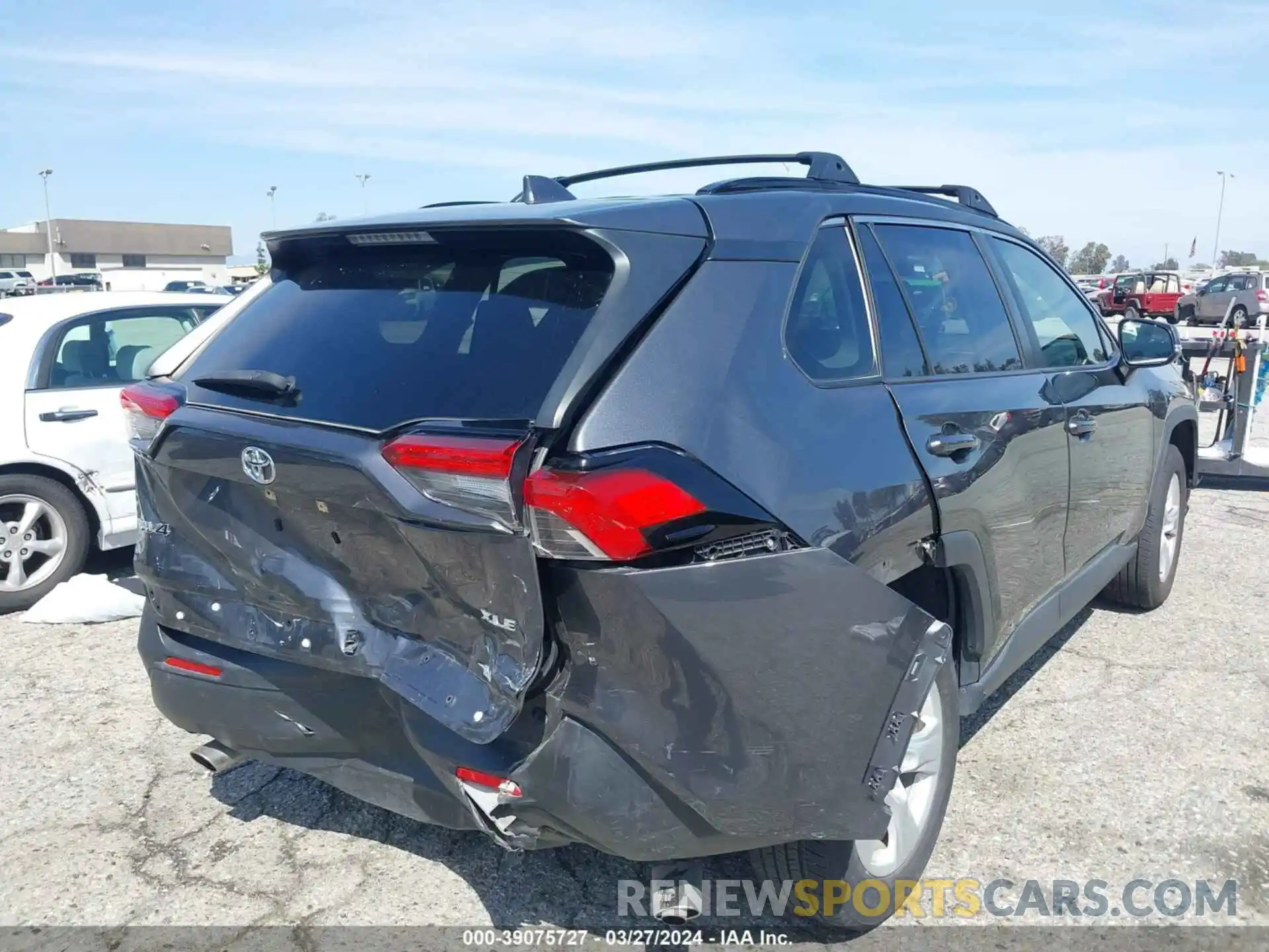 6 Photograph of a damaged car JTMW1RFV9KD023528 TOYOTA RAV4 2019