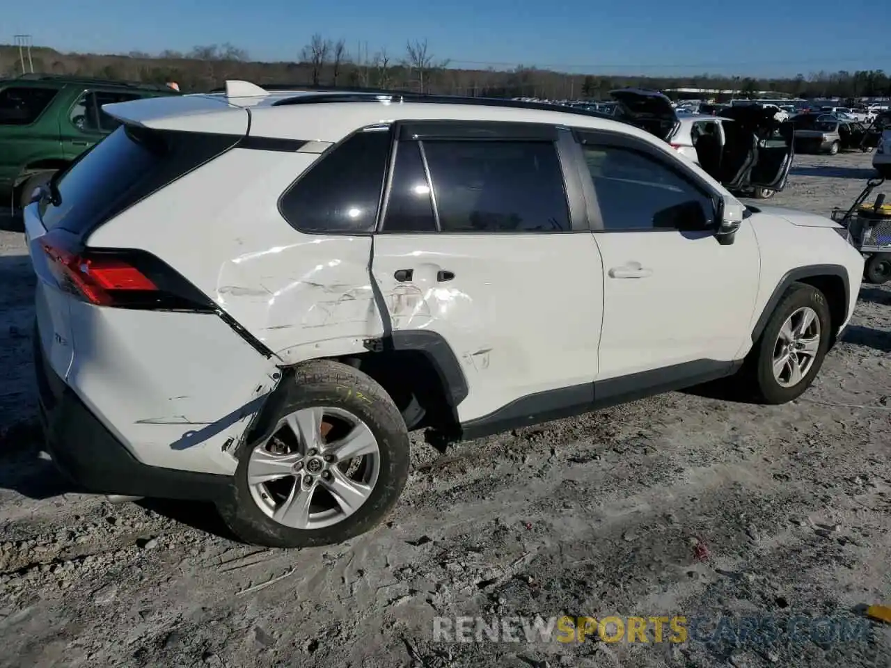 3 Photograph of a damaged car JTMW1RFV9KD030608 TOYOTA RAV4 2019