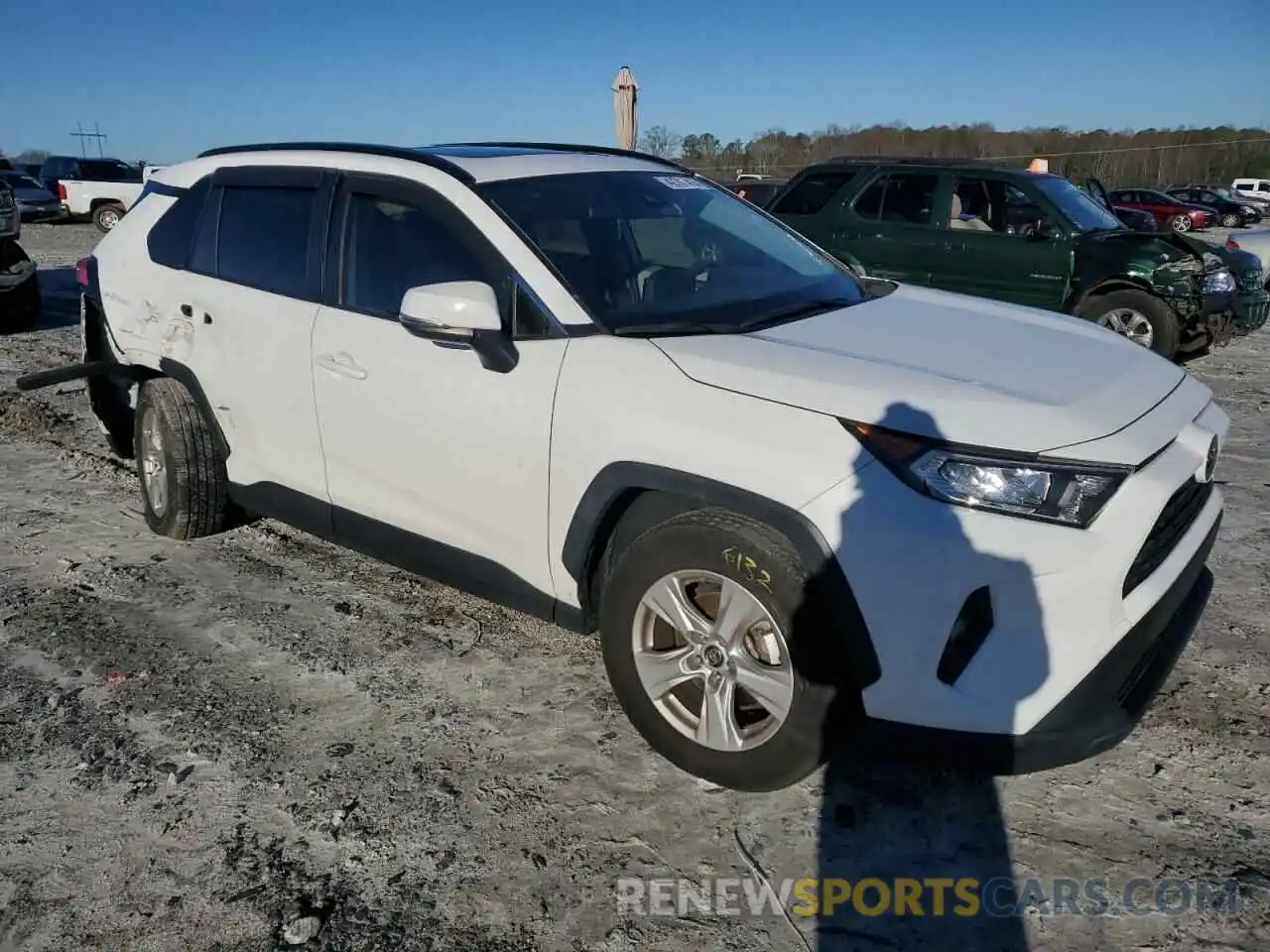 4 Photograph of a damaged car JTMW1RFV9KD030608 TOYOTA RAV4 2019