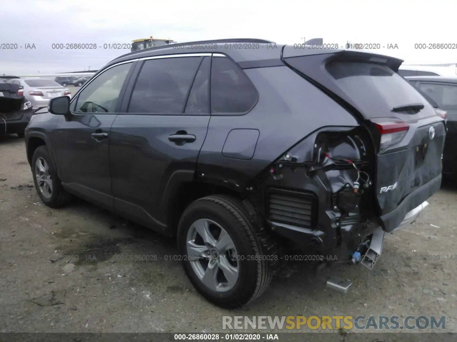 3 Фотография поврежденного автомобиля JTMW1RFV9KD032620 TOYOTA RAV4 2019