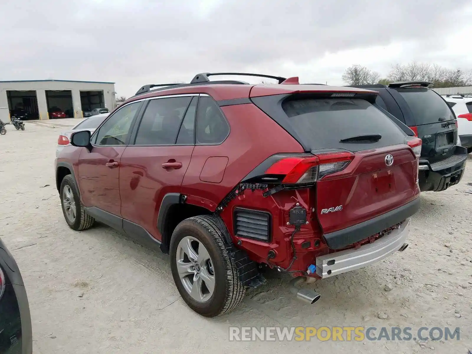 3 Photograph of a damaged car JTMW1RFV9KD034769 TOYOTA RAV4 2019