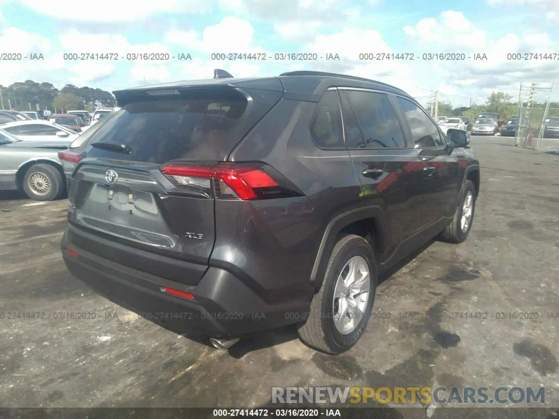 4 Фотография поврежденного автомобиля JTMW1RFV9KD038501 TOYOTA RAV4 2019