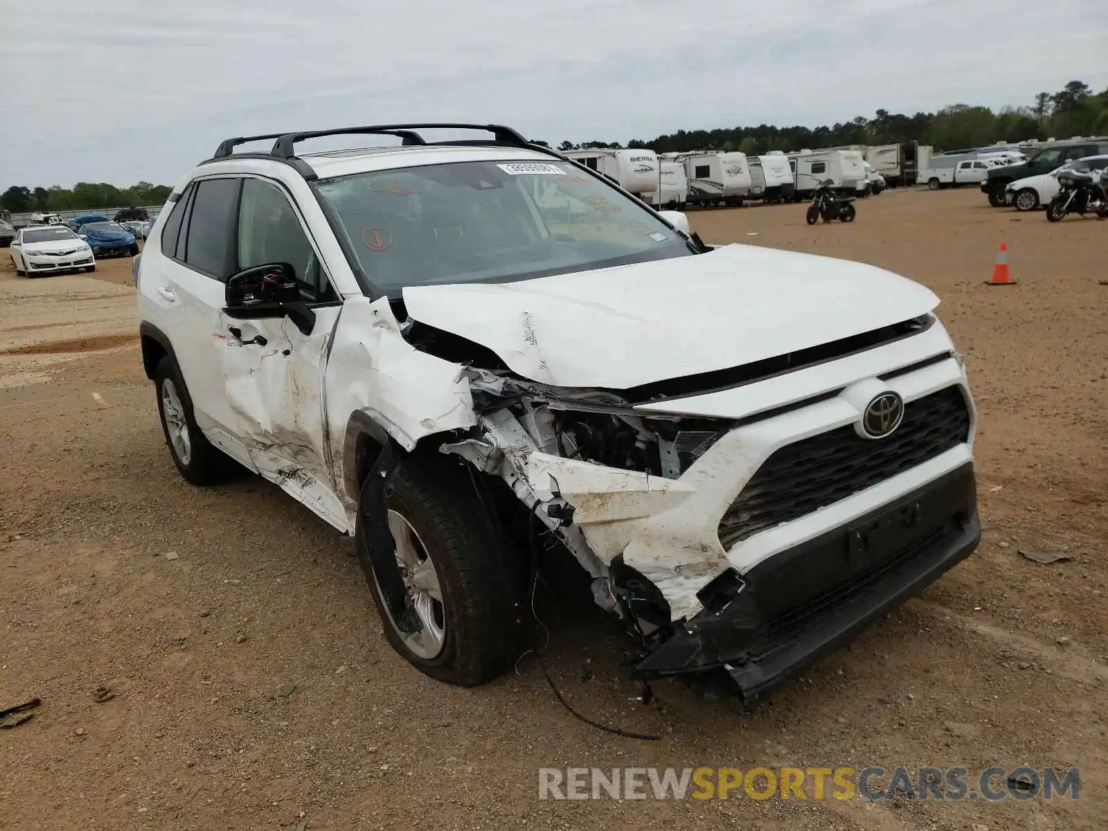 9 Фотография поврежденного автомобиля JTMW1RFV9KD038594 TOYOTA RAV4 2019