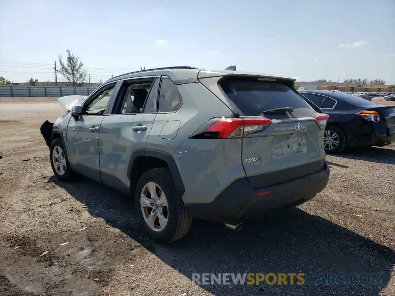 3 Фотография поврежденного автомобиля JTMW1RFV9KD500832 TOYOTA RAV4 2019