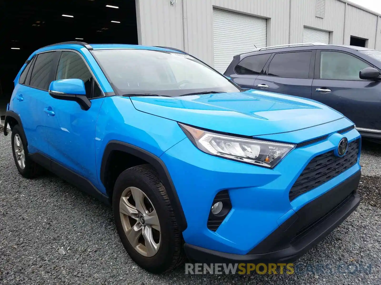 1 Photograph of a damaged car JTMW1RFV9KD500863 TOYOTA RAV4 2019