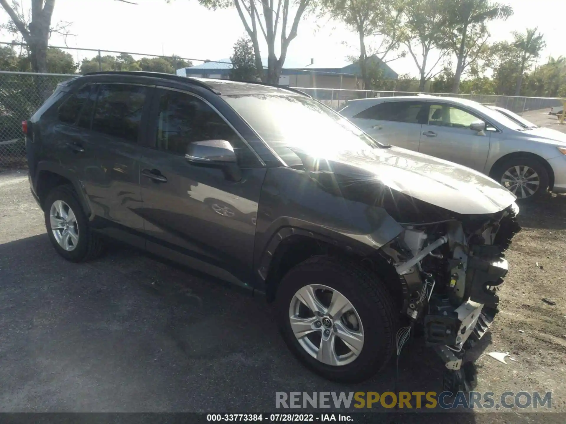 1 Photograph of a damaged car JTMW1RFV9KD503116 TOYOTA RAV4 2019