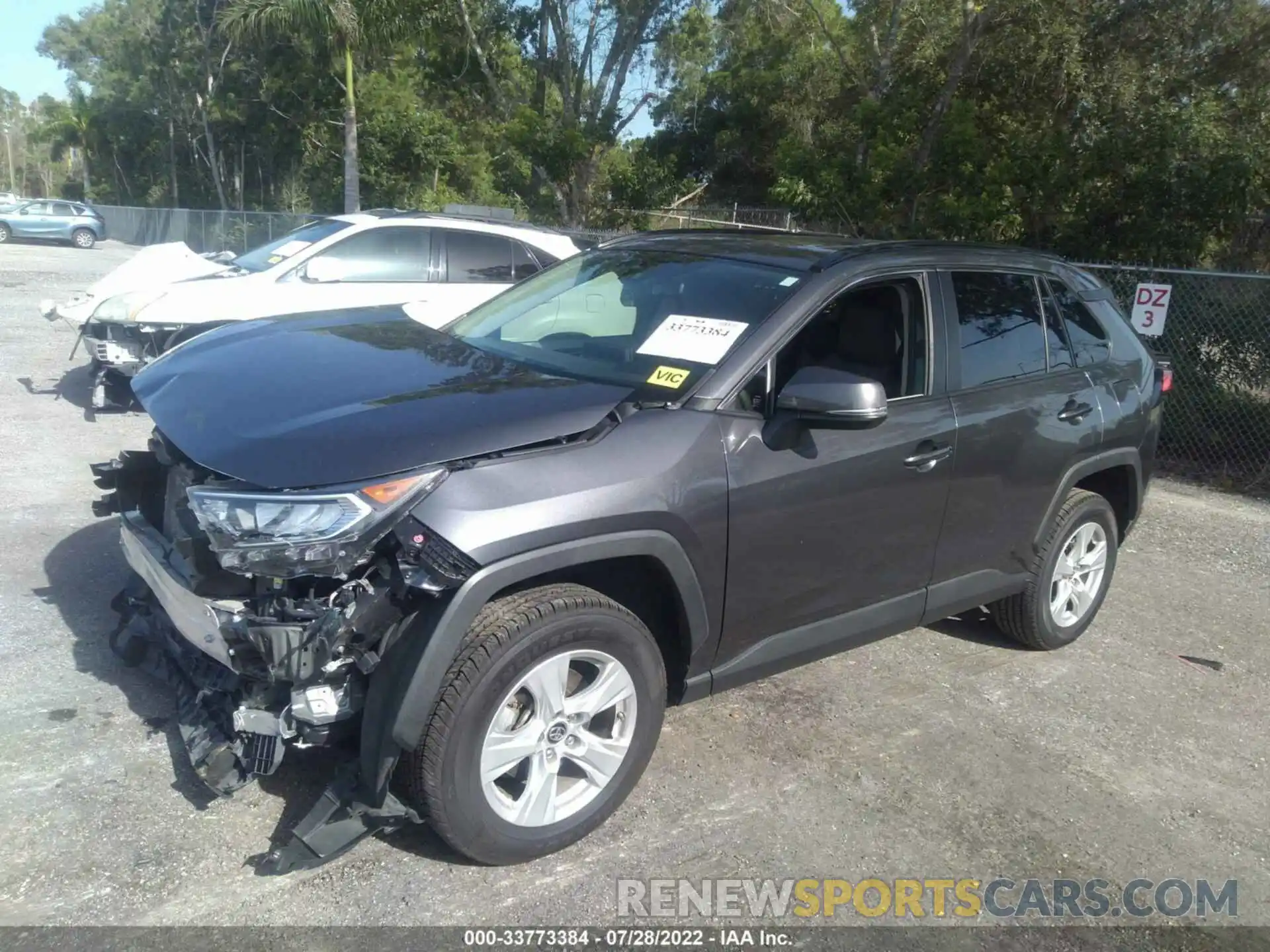 2 Photograph of a damaged car JTMW1RFV9KD503116 TOYOTA RAV4 2019