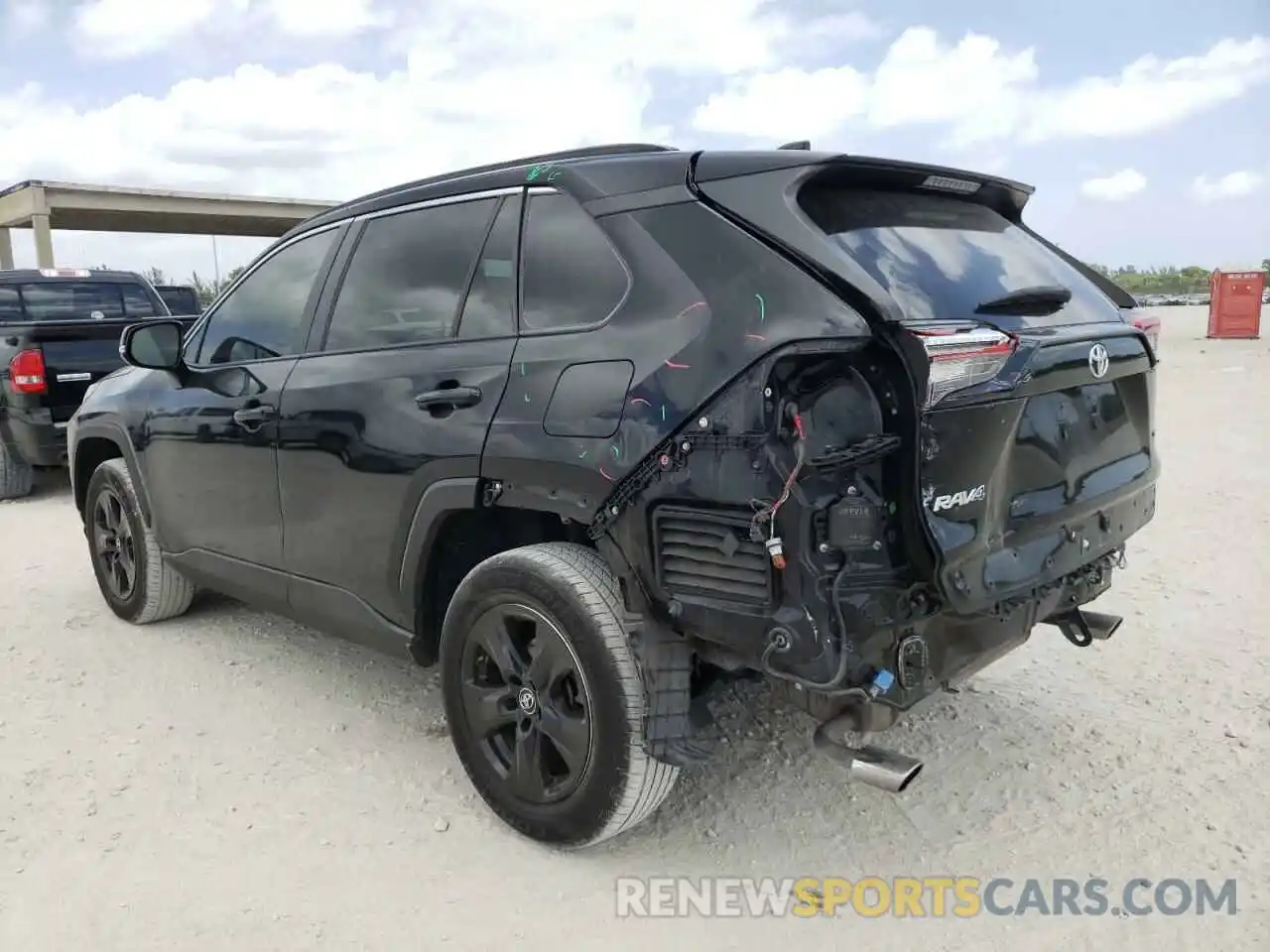 3 Photograph of a damaged car JTMW1RFV9KD509482 TOYOTA RAV4 2019