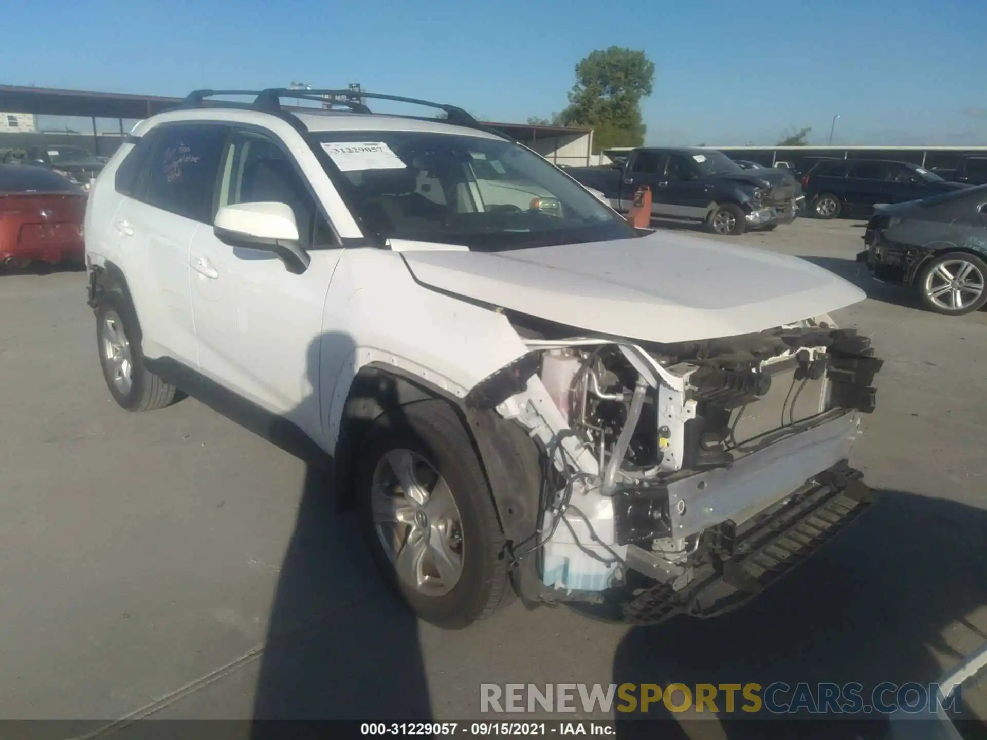 1 Photograph of a damaged car JTMW1RFV9KD510812 TOYOTA RAV4 2019