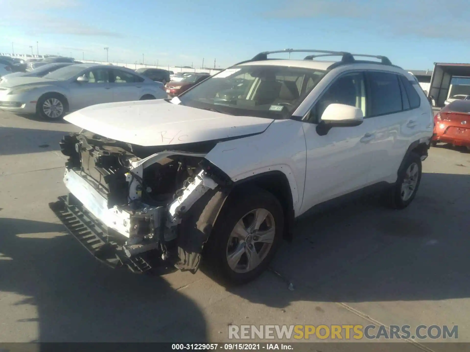 2 Photograph of a damaged car JTMW1RFV9KD510812 TOYOTA RAV4 2019