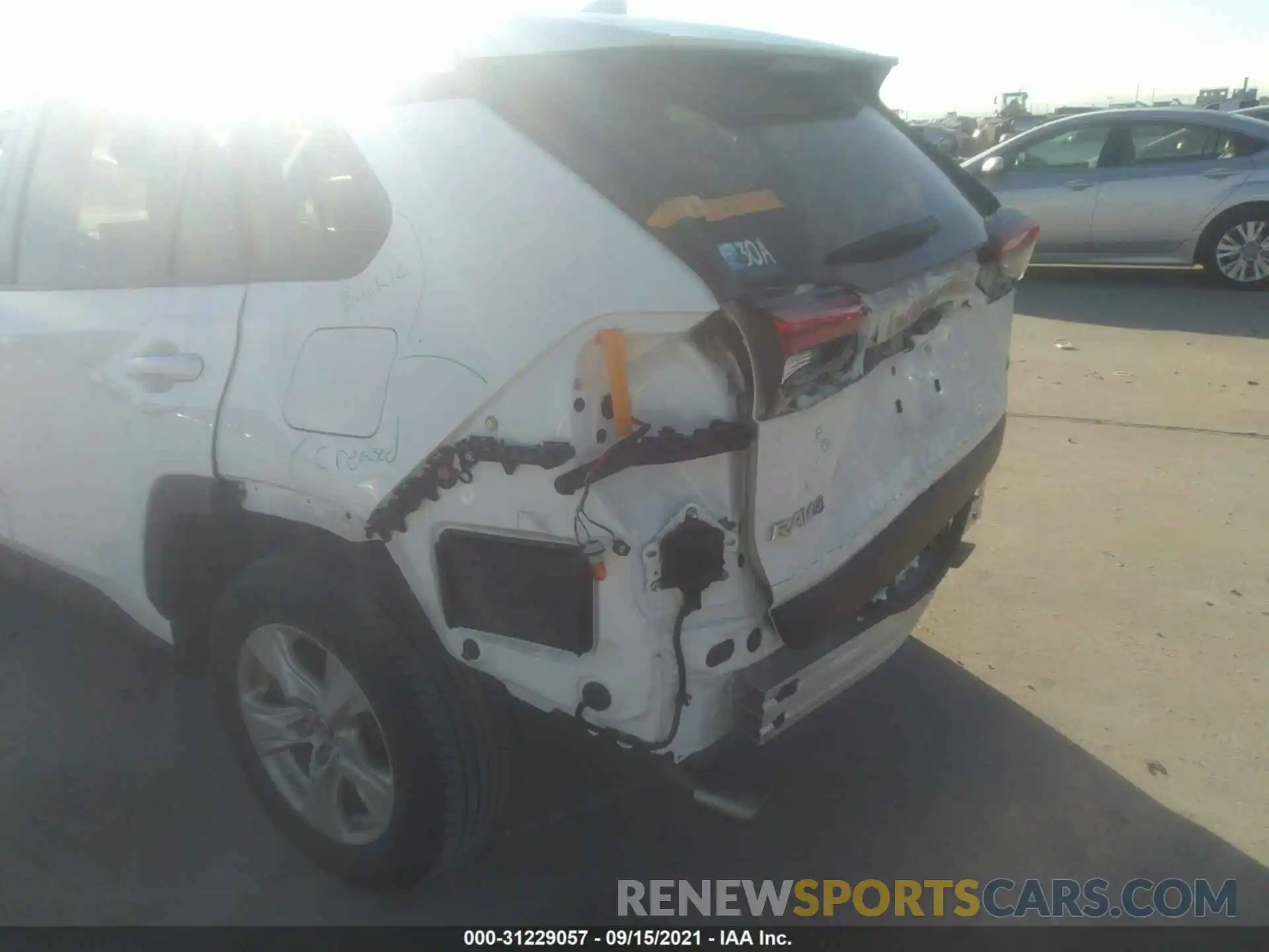 6 Photograph of a damaged car JTMW1RFV9KD510812 TOYOTA RAV4 2019