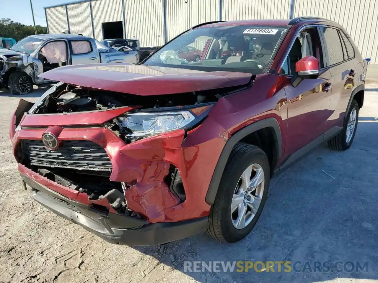 2 Фотография поврежденного автомобиля JTMW1RFV9KD512835 TOYOTA RAV4 2019