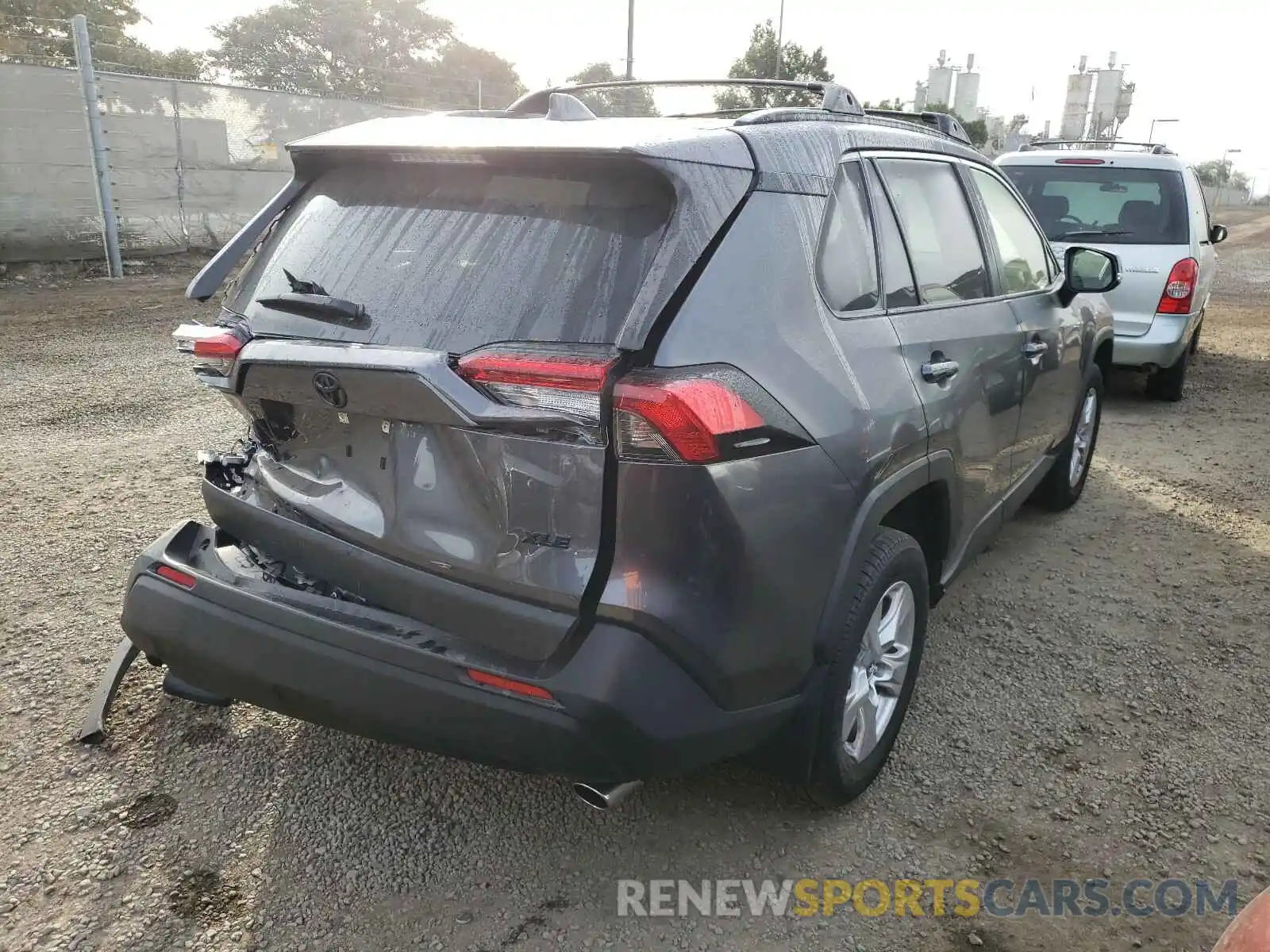 4 Photograph of a damaged car JTMW1RFV9KD513323 TOYOTA RAV4 2019