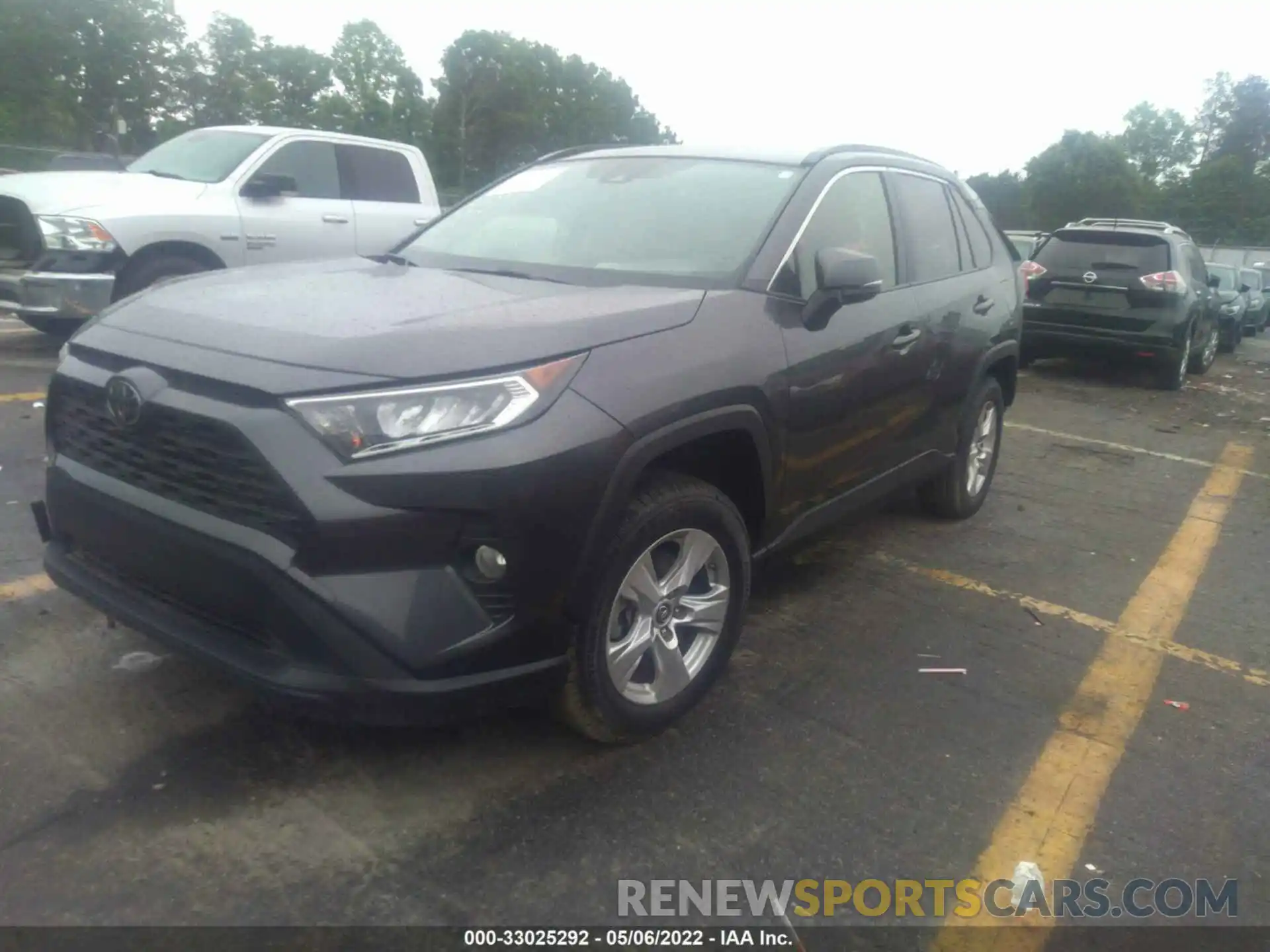 2 Photograph of a damaged car JTMW1RFV9KJ001093 TOYOTA RAV4 2019