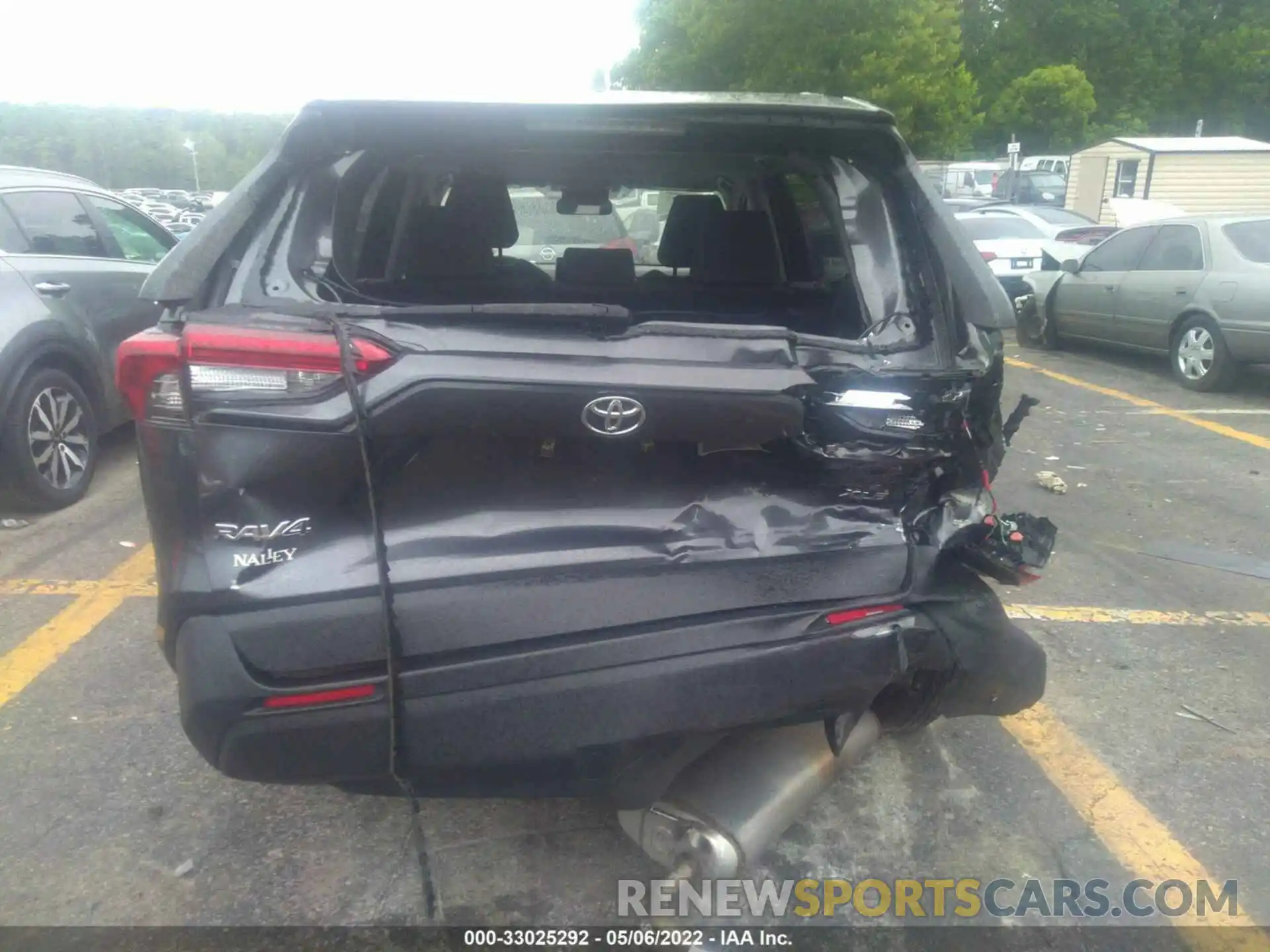 6 Photograph of a damaged car JTMW1RFV9KJ001093 TOYOTA RAV4 2019