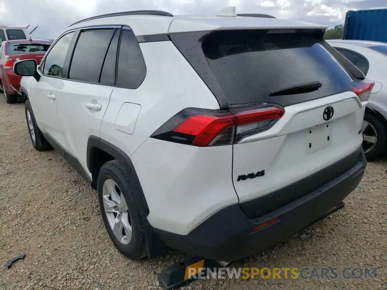 3 Photograph of a damaged car JTMW1RFV9KJ008240 TOYOTA RAV4 2019