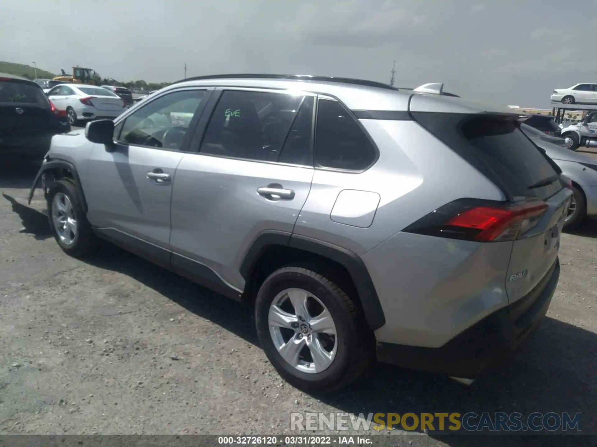 3 Фотография поврежденного автомобиля JTMW1RFV9KJ016354 TOYOTA RAV4 2019