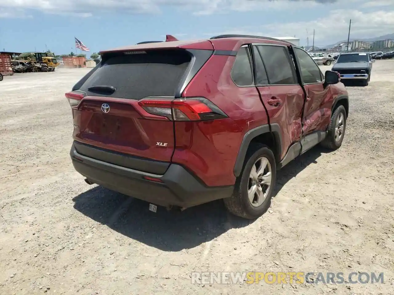 4 Photograph of a damaged car JTMW1RFVXKD005944 TOYOTA RAV4 2019