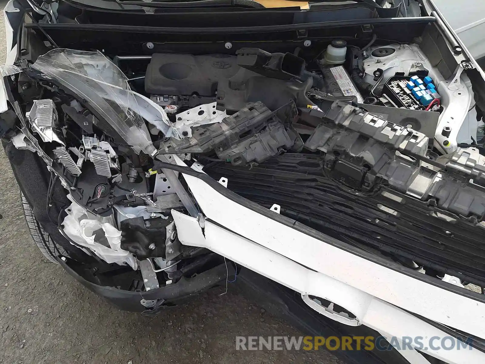 7 Photograph of a damaged car JTMW1RFVXKD007886 TOYOTA RAV4 2019