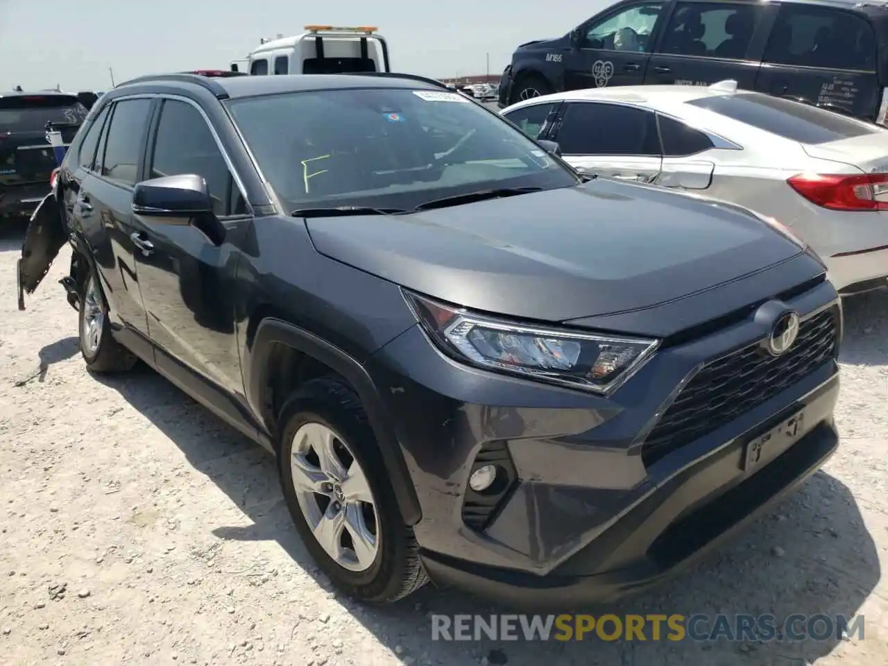 1 Фотография поврежденного автомобиля JTMW1RFVXKD008326 TOYOTA RAV4 2019