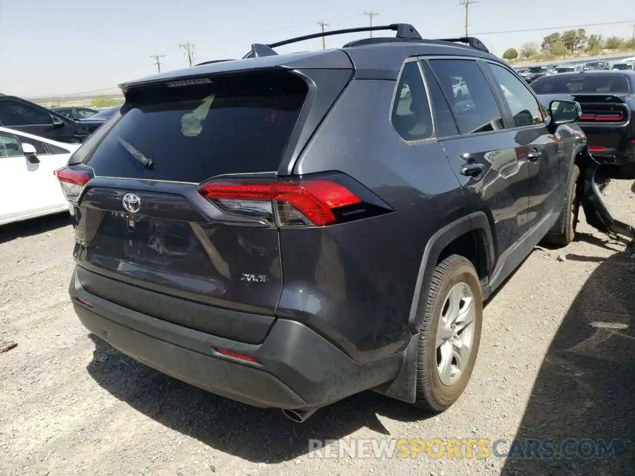 4 Photograph of a damaged car JTMW1RFVXKD009069 TOYOTA RAV4 2019