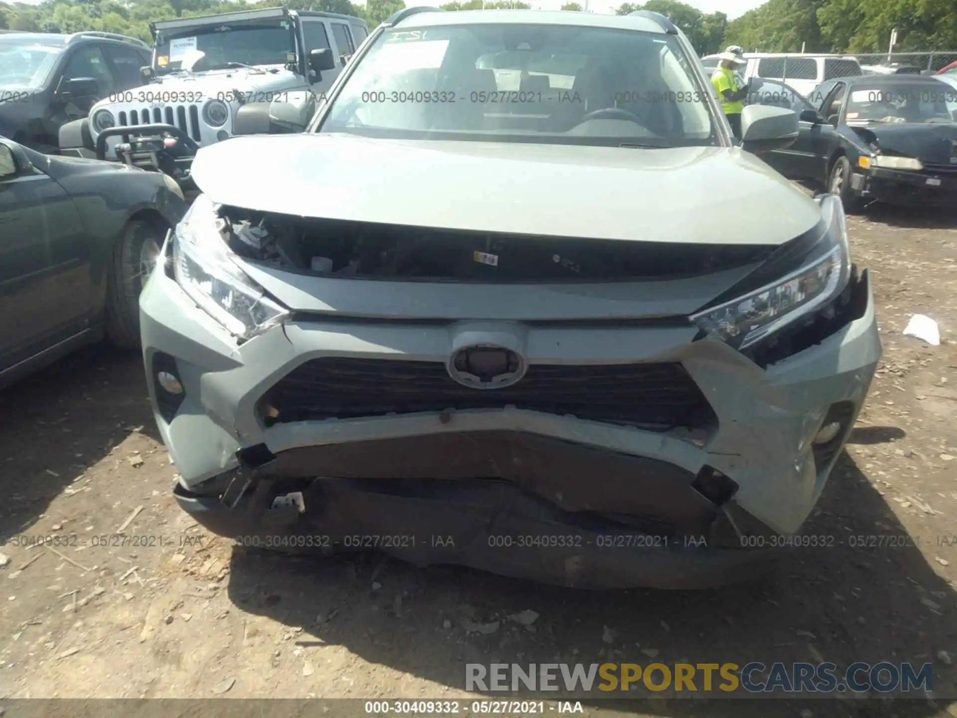 6 Photograph of a damaged car JTMW1RFVXKD011596 TOYOTA RAV4 2019