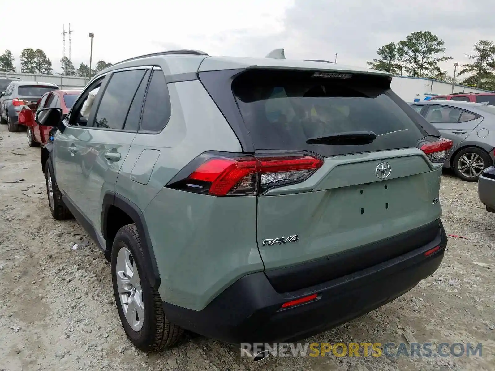 3 Photograph of a damaged car JTMW1RFVXKD013770 TOYOTA RAV4 2019