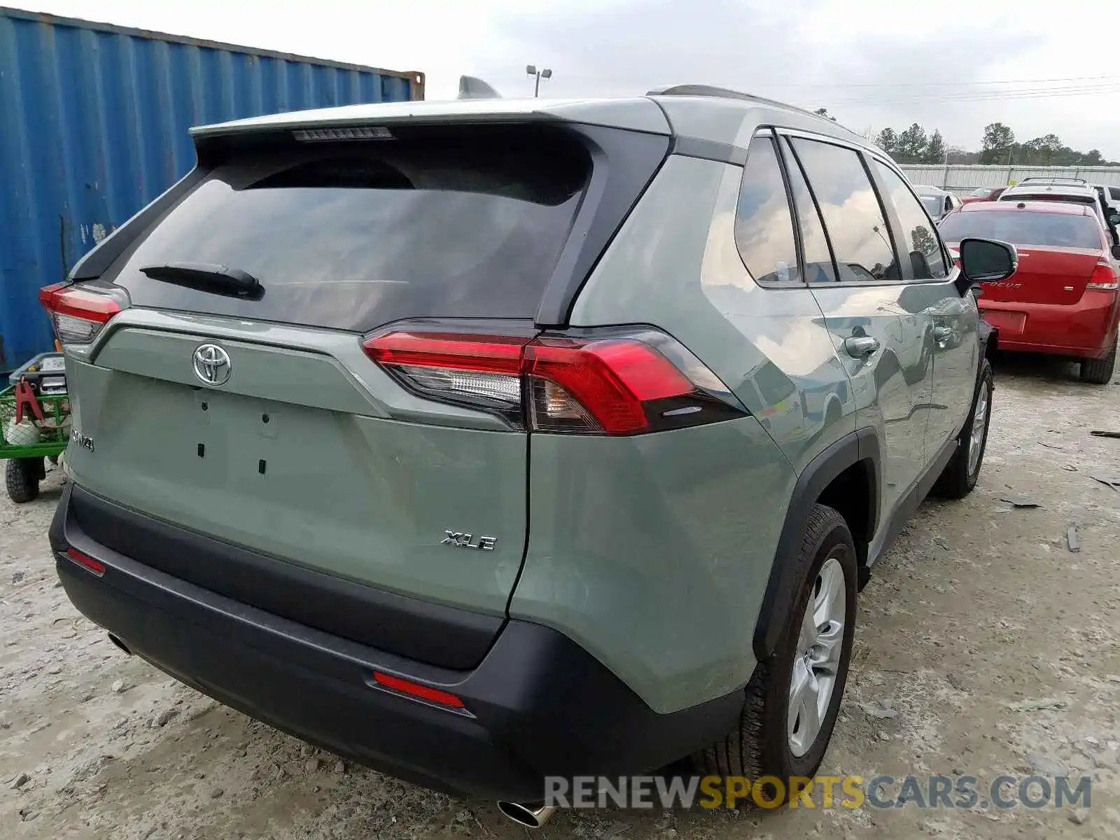 4 Photograph of a damaged car JTMW1RFVXKD013770 TOYOTA RAV4 2019