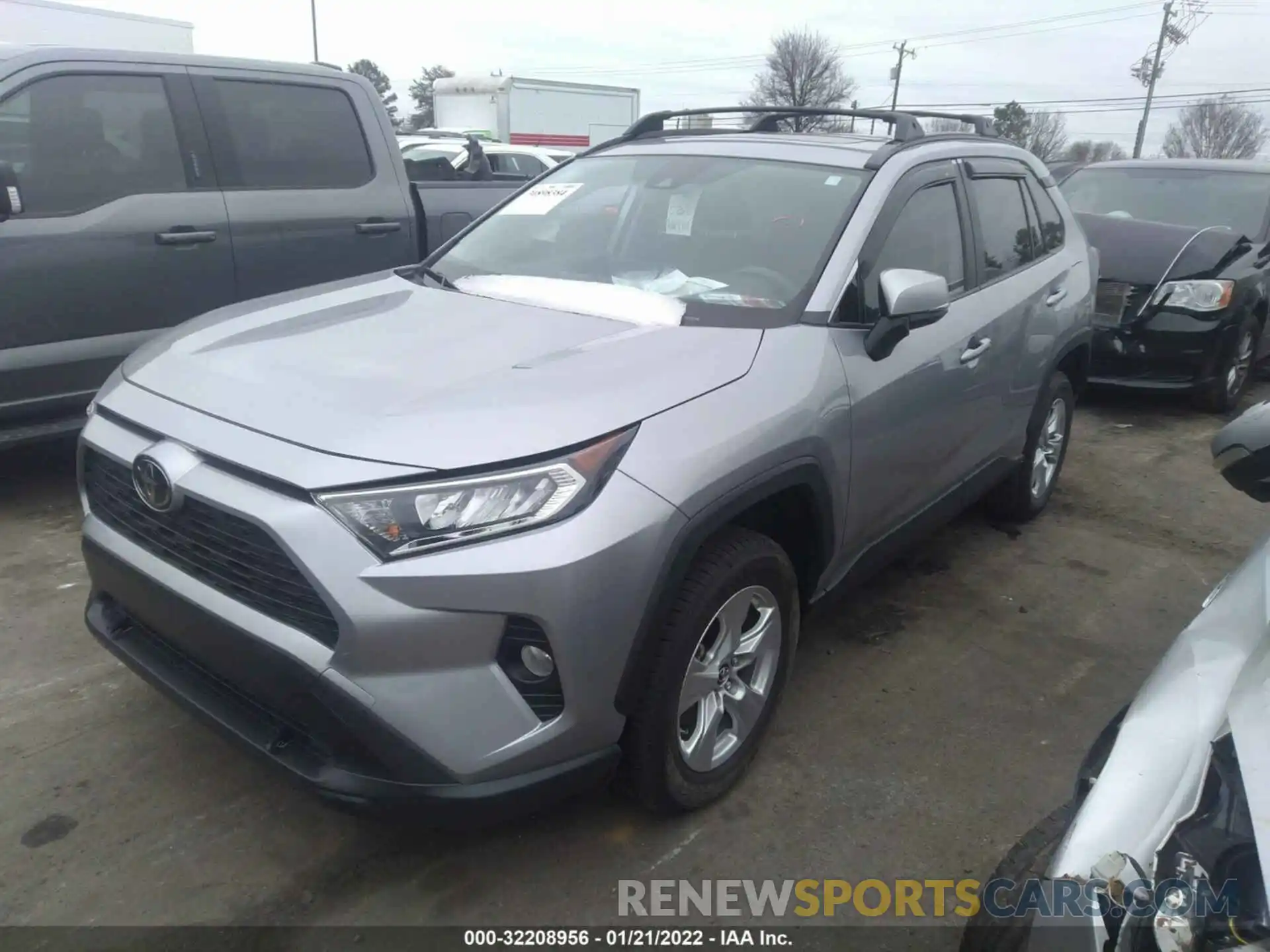 2 Photograph of a damaged car JTMW1RFVXKD013834 TOYOTA RAV4 2019