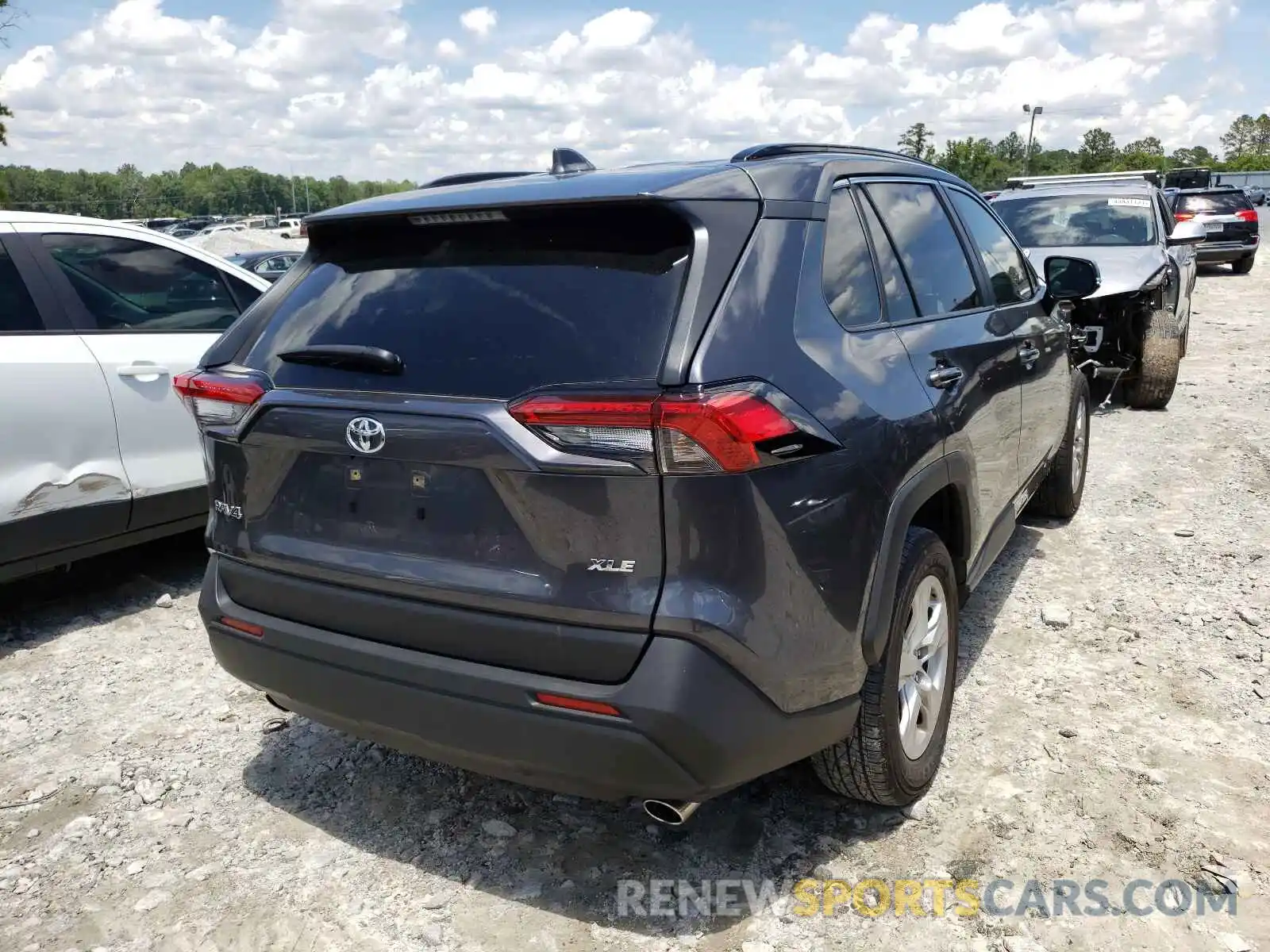 4 Photograph of a damaged car JTMW1RFVXKD016250 TOYOTA RAV4 2019