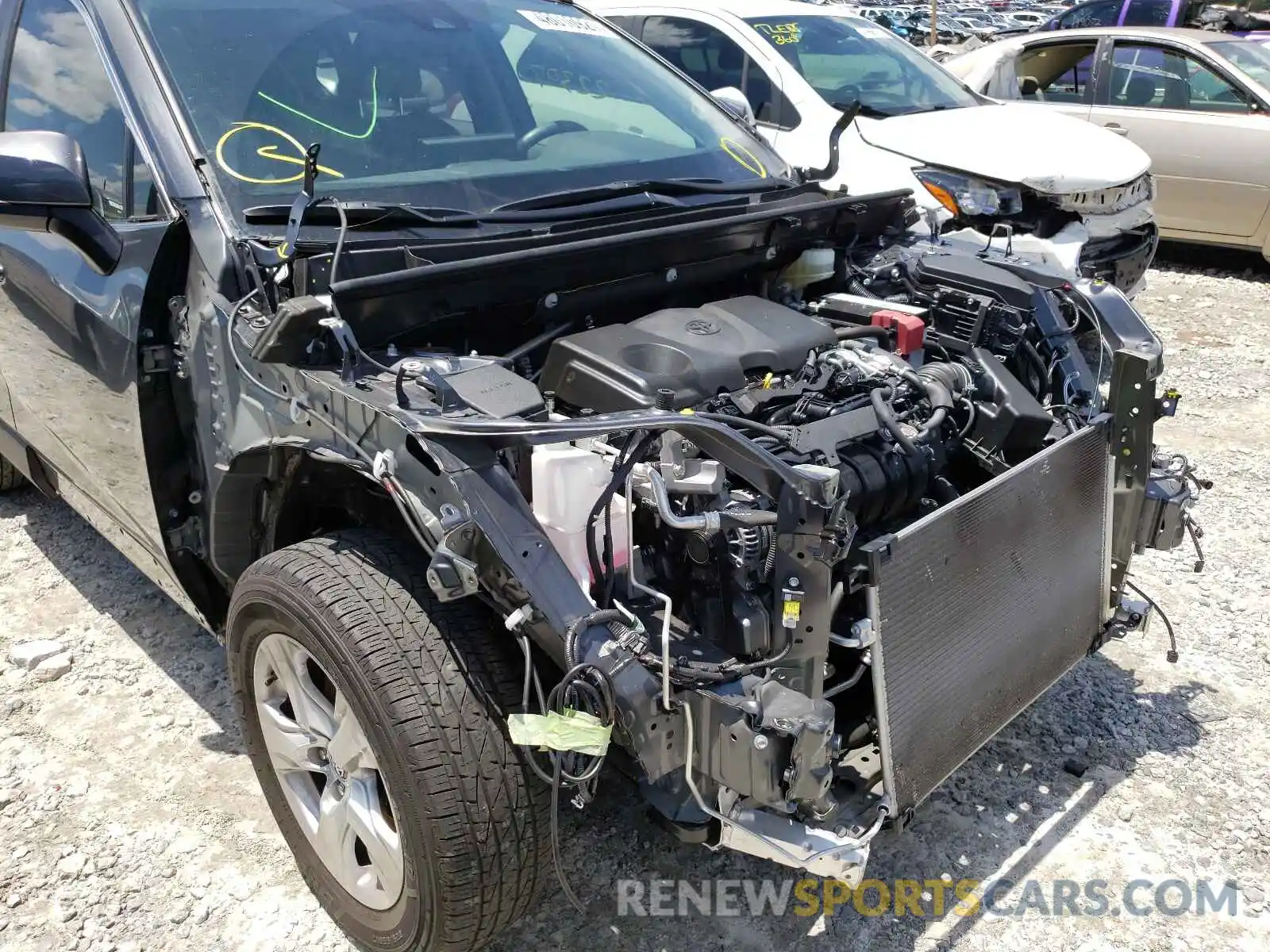 9 Photograph of a damaged car JTMW1RFVXKD016250 TOYOTA RAV4 2019