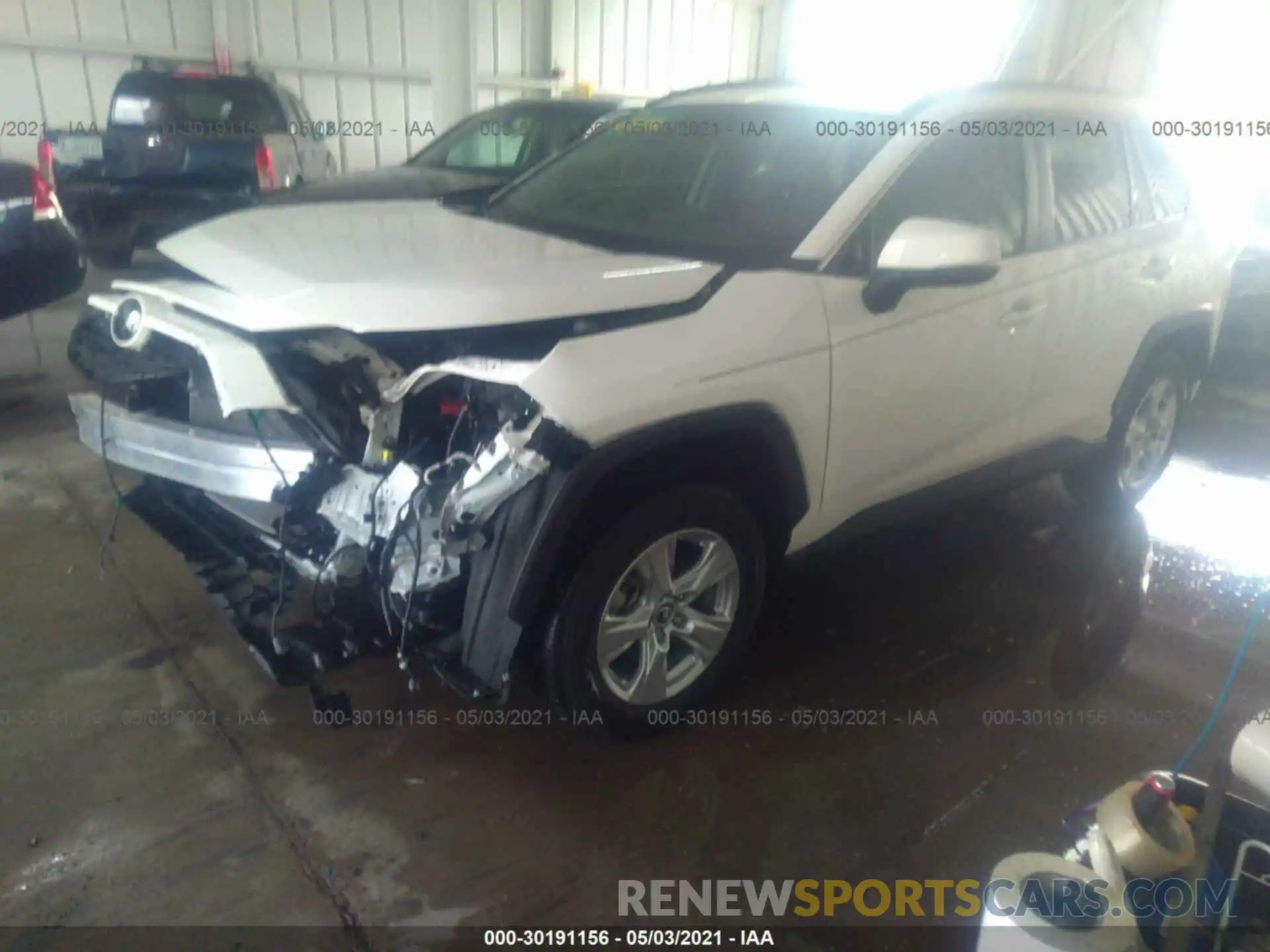 2 Photograph of a damaged car JTMW1RFVXKD016829 TOYOTA RAV4 2019