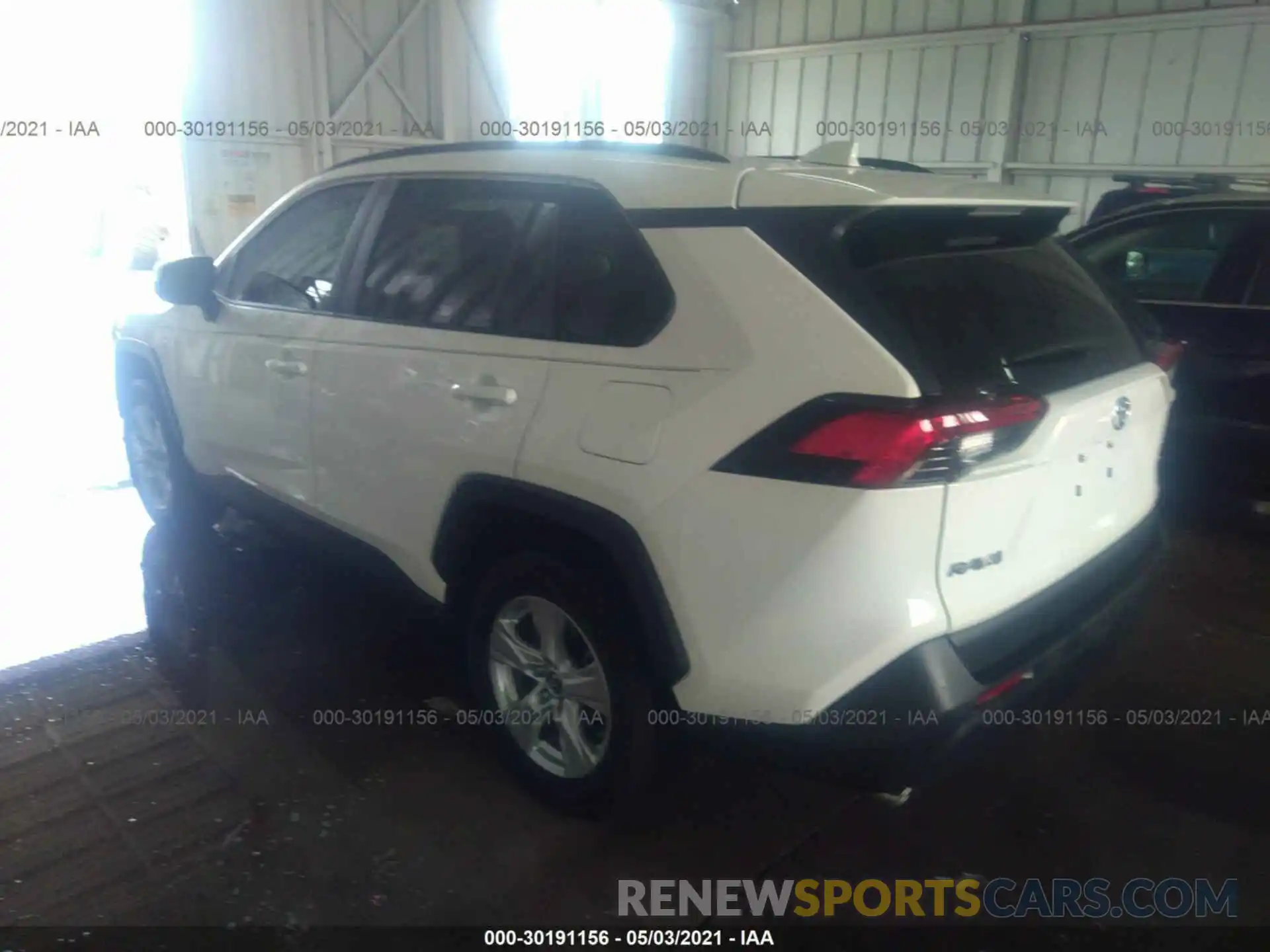 3 Photograph of a damaged car JTMW1RFVXKD016829 TOYOTA RAV4 2019