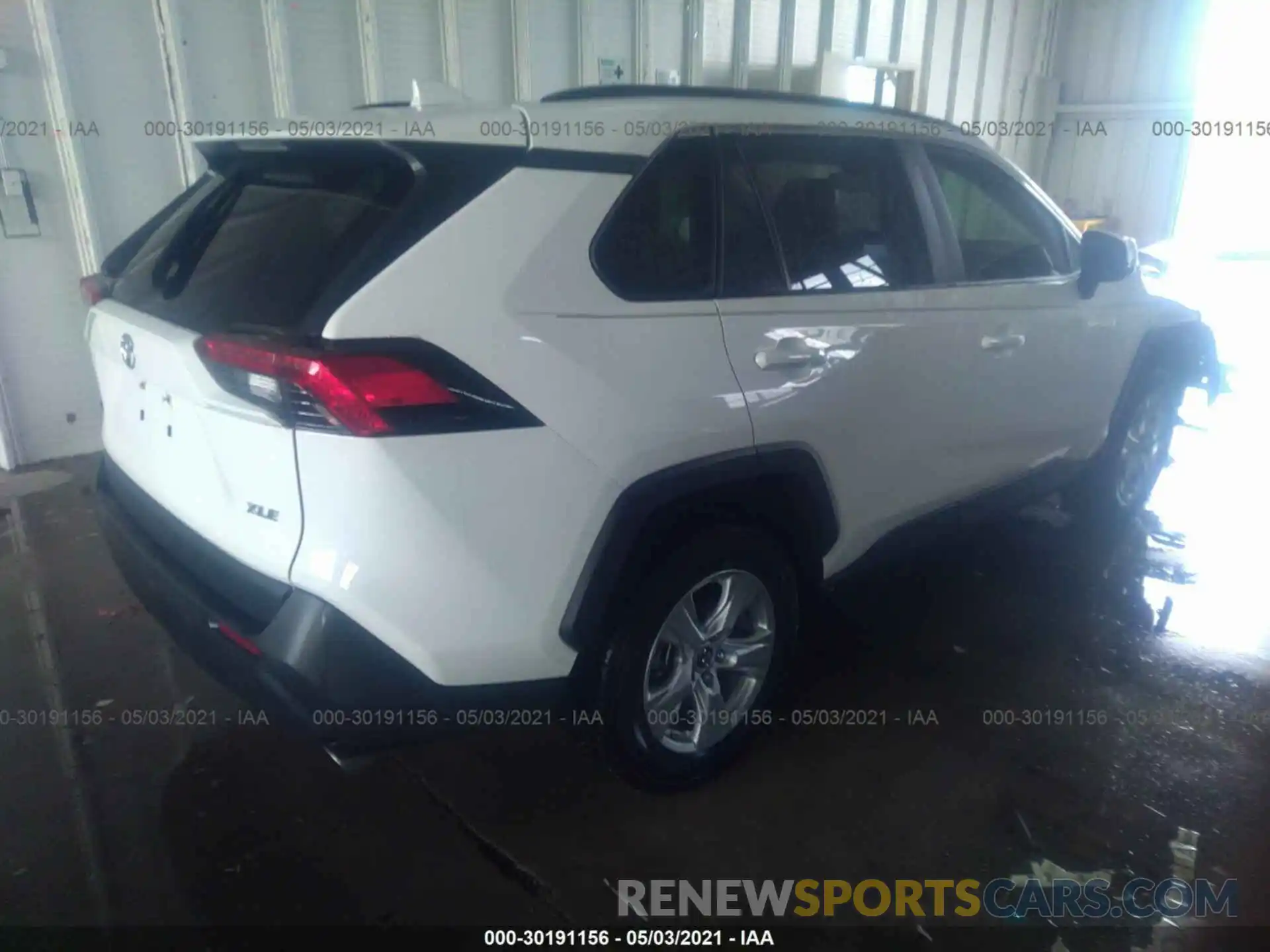 4 Photograph of a damaged car JTMW1RFVXKD016829 TOYOTA RAV4 2019