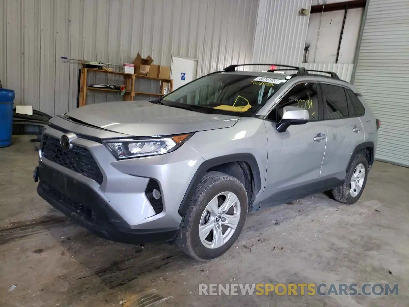 2 Photograph of a damaged car JTMW1RFVXKD018452 TOYOTA RAV4 2019