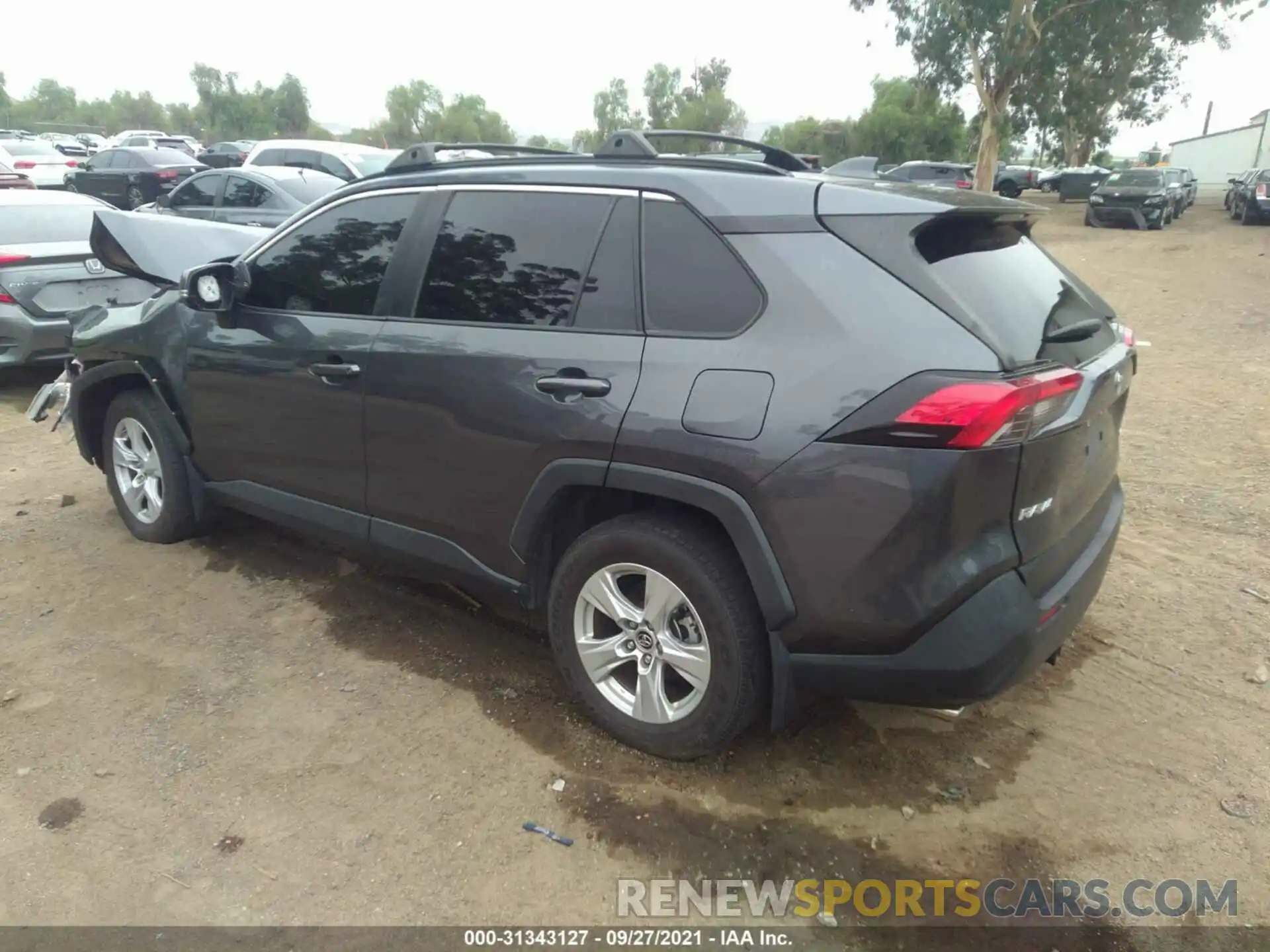 3 Фотография поврежденного автомобиля JTMW1RFVXKD022257 TOYOTA RAV4 2019