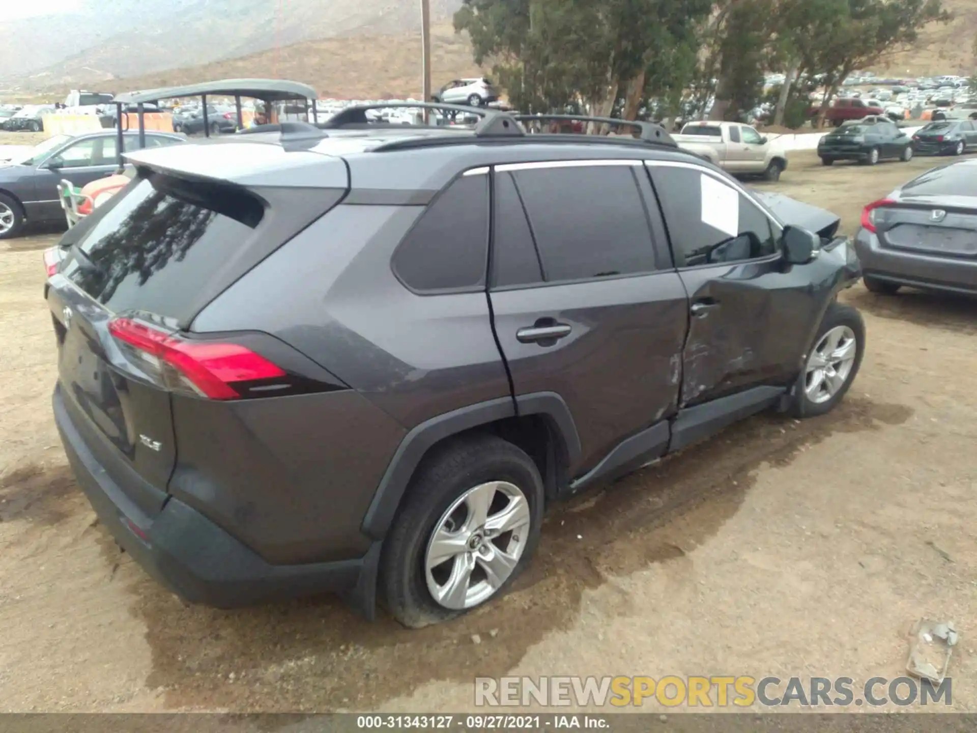 4 Фотография поврежденного автомобиля JTMW1RFVXKD022257 TOYOTA RAV4 2019